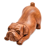 Статуэтка деревянная в виде собаки Puppy варинант исполнения - 1 | Loft Concept в Омске