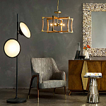 Торшер черный с 2-мя большими лампами Black Diffusers варинант исполнения - 3 | Loft Concept в Омске