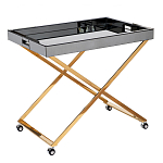 Стол сервировочный с зеркальной столешницей Splendid Serving Table варинант исполнения - 2 | Loft Concept в Омске