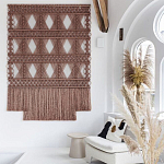 Панно Макраме коричневый цвет  варинант исполнения - 2 | Loft Concept в Омске