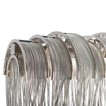 Люстра подвесная с металлическими цепочками и изогнутыми металлическими дугами 72 см Atlantis Chain варинант исполнения - 9 | Loft Concept в Омске