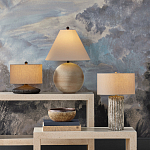 Настольная лампа с фактурным круглым корпусом Additional Invoice варинант исполнения - 4 | Loft Concept в Омске