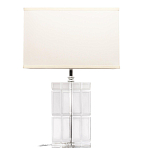 Настольная лампа с прямоугольным абажуром Helmetric shine варинант исполнения - 1 | Loft Concept в Омске