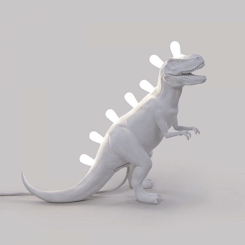Лампа Seletti Jurassic Lamp Rex Белый Лампа Seletti Jurassic Lamp Rex Белый в Омске | Loft Concept