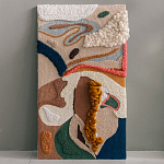 Тканый вручную текстильный гобелен Orchid варинант исполнения - 4 | Loft Concept в Омске