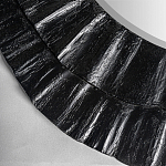 Зеркало в фактурной черной раме в современном стиле Black Maelstrom варинант исполнения - 4 | Loft Concept в Омске