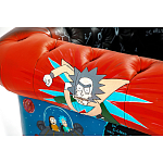 Кресло "Умный Умник" Rick and Morty graffiti chair натуральная кожа  варинант исполнения - 7 | Loft Concept в Омске
