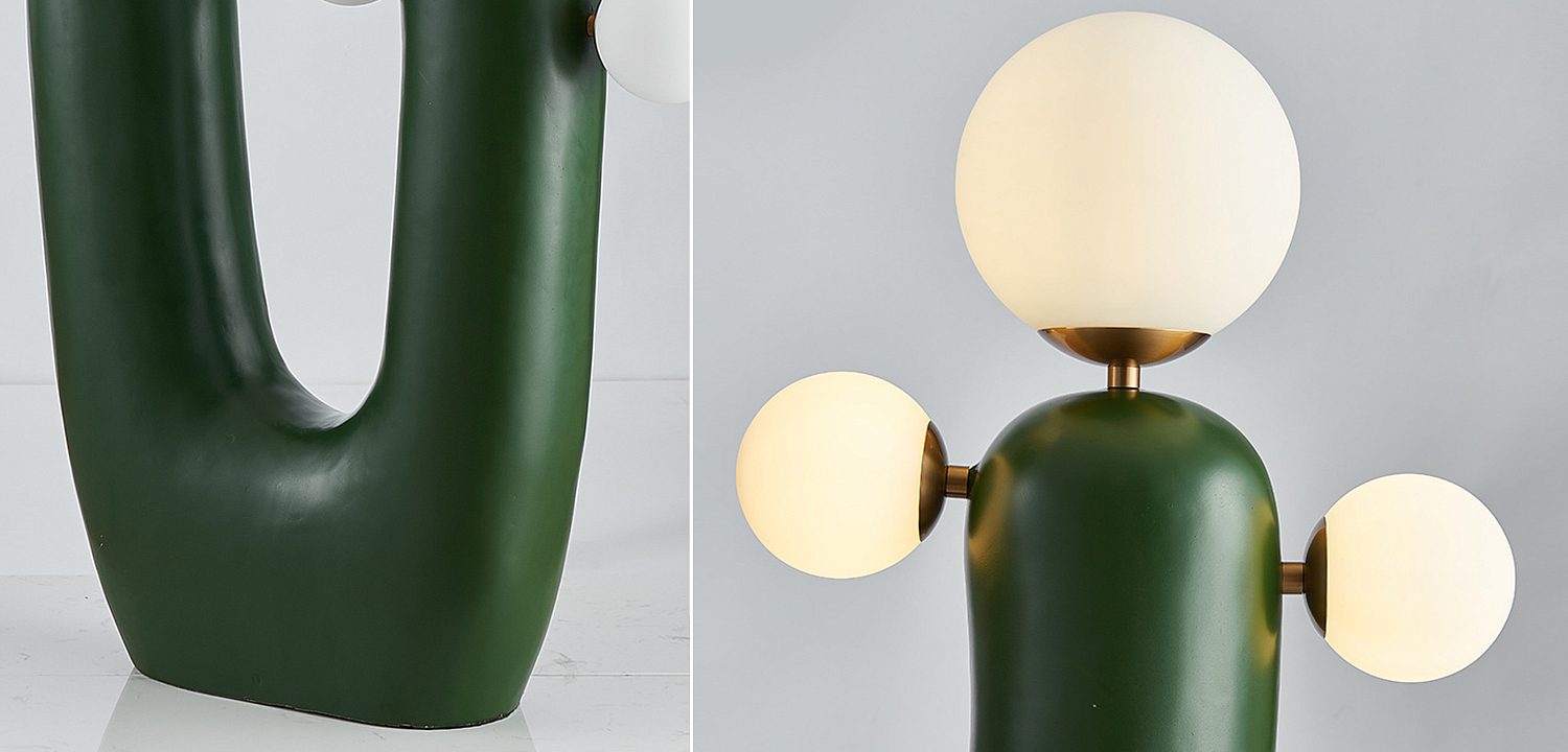 Торшер Oo Flor Lamp Green Торшер Oo Flor Lamp Green - Loft-Concept в Омске
