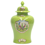 Фарфоровая ваза с крышкой Eden Garden варинант исполнения - 1 | Loft Concept в Омске