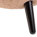 Кресло розовое с обивка из искусственного каракуля Iconic Creation варинант исполнения - 4 | Loft Concept в Омске