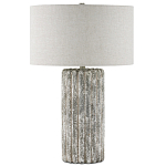 Настольная лампа с каркасом с состаренным эффектом Ancient Column варинант исполнения - 3 | Loft Concept в Омске