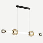 Светодиодный подвесной светильник Rovelly Black варинант исполнения - 2 | Loft Concept в Омске