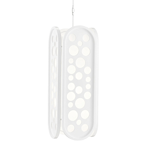 Подвесной светильник белый овальный White Holes