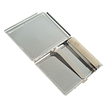 Портсигар на 10 сигарет с газовой зажигалкой из натурального камня Лабрадор Stone Cigarettes Cases варинант исполнения - 3 | Loft Concept в Омске