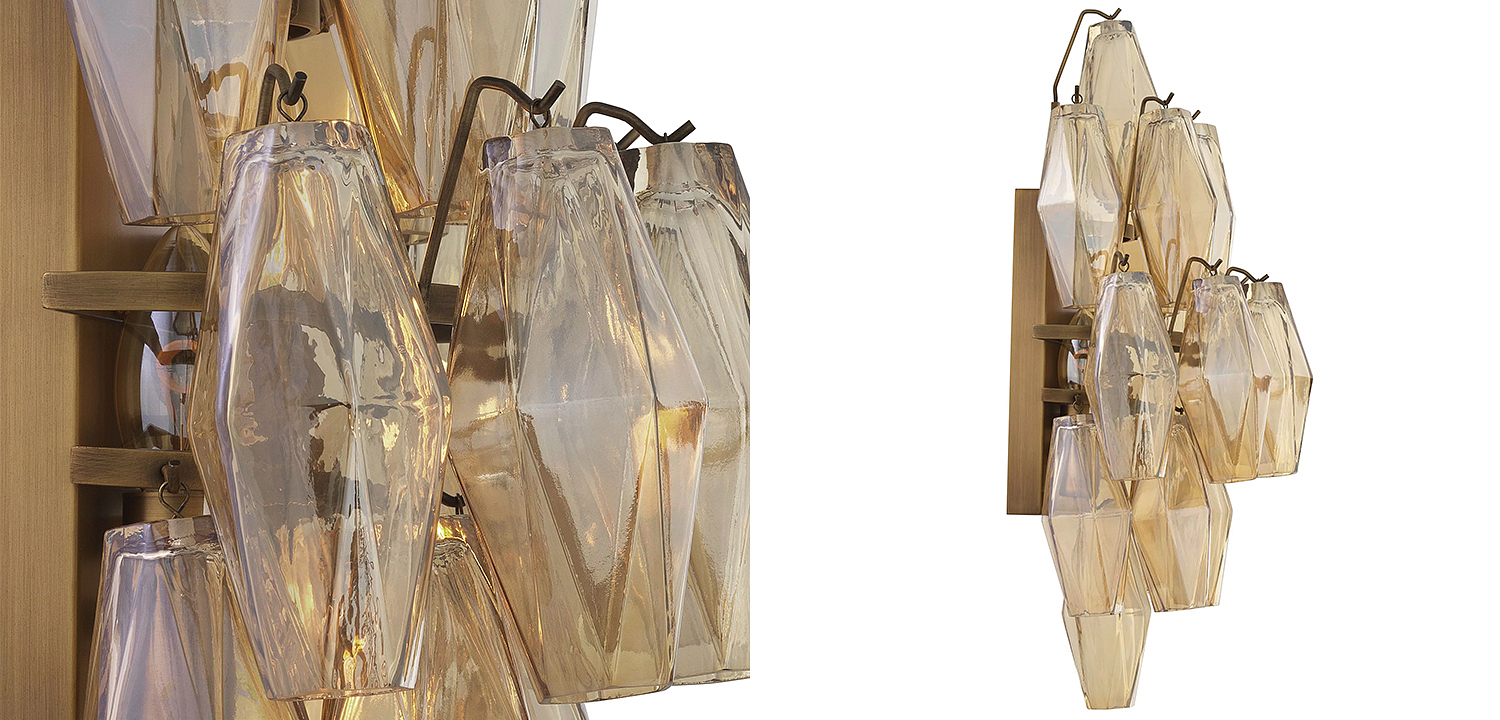 Бра Eichholtz Wall Lamp Benini Amber - Loft-Concept в Омске