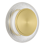 Бра круглое золото/прозрачный Plumpness LED 7 варинант исполнения - 2 | Loft Concept в Омске