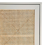 Шкаф с двумя дверцами из плетеного ротанга Tomio Wicker Furniture варинант исполнения - 6 | Loft Concept в Омске