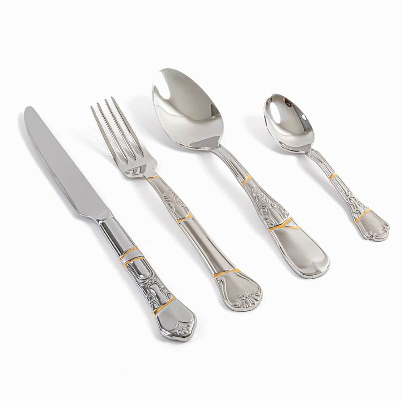 Набор столовых приборов Seletti Cutlery set Сталь в Омске | Loft Concept 