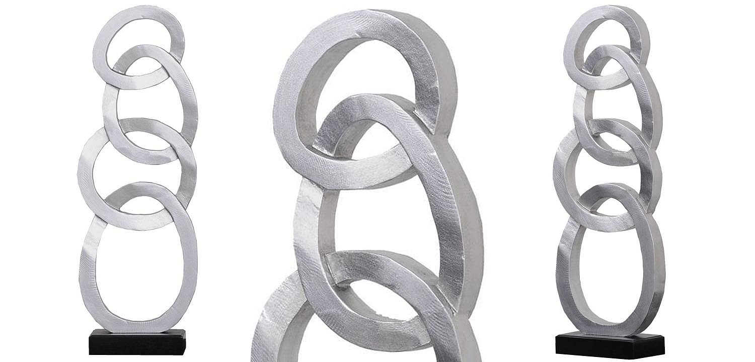 Статуэтка Anillos Statuette silver Статуэтка Anillos Statuette silver - Loft-Concept в Омске