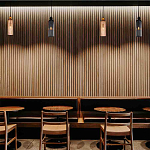 Подвесной светильник с рифленым стеклянным плафоном цилиндрической формы ARTICOLO варинант исполнения - 5 | Loft Concept в Омске