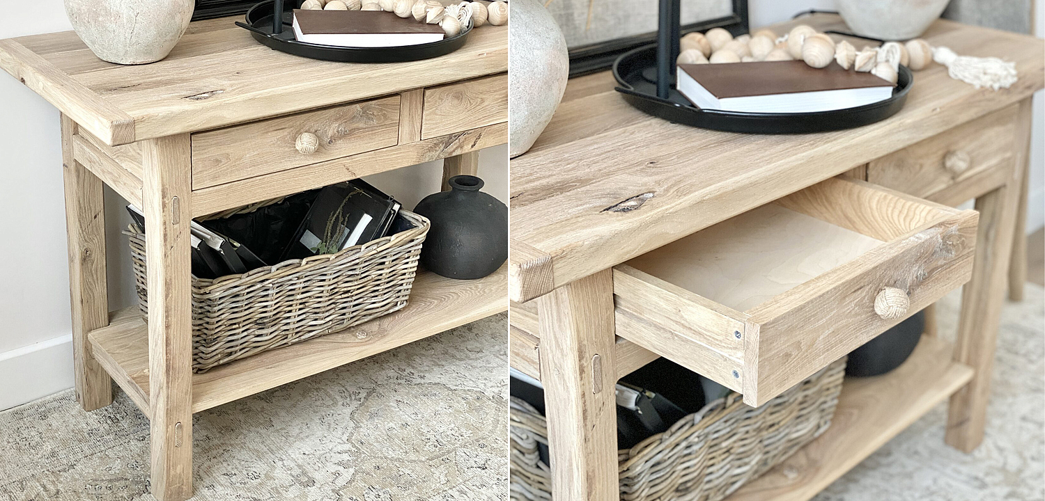 Консоль Reena Two Drawers Console Консоль Reena Two Drawers Console - Loft-Concept в Омске