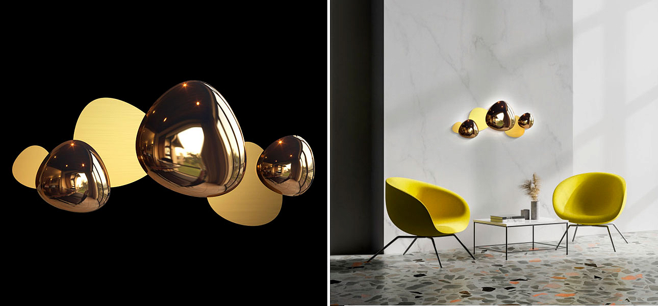 Бра Gold Matt & Gloss 2 Бра Gold Matt & Gloss 2 - Loft-Concept в Омске