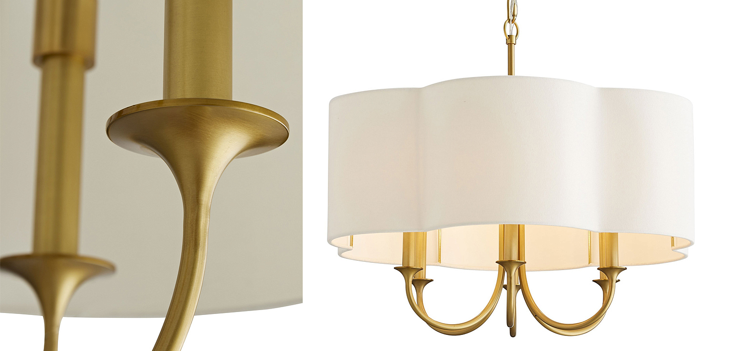 Люстра Vitorino Gold Chandelier Люстра Vitorino Gold Chandelier - Loft-Concept в Омске
