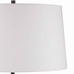 Торшер с основанием в виде стебля с листьями и тканевым абажуром Flowing Leaves варинант исполнения - 4 | Loft Concept в Омске