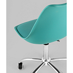 Офисный стул на металлическом основании EGGERY Blue пластик варинант исполнения - 3 | Loft Concept в Омске