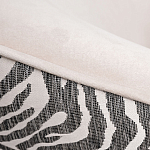 Кресло без подлокотников бежевое с принтом Macrocosm варинант исполнения - 3 | Loft Concept в Омске