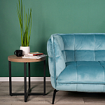 Стол журнальный круглый в стиле лофт Urban Style Space 2 варинант исполнения - 4 | Loft Concept в Омске