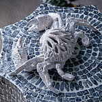 Статуэтка краб с детализированной текстурой в белом цвете Marine Accessories варинант исполнения - 9 | Loft Concept в Омске