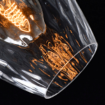 Подвесной светильник со стеклянном плафоном в форме бокала Kaleido варинант исполнения - 42 | Loft Concept в Омске