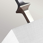 Бра с прямоугольным тканевым абажуром белого цвета Feiss варинант исполнения - 3 | Loft Concept в Омске