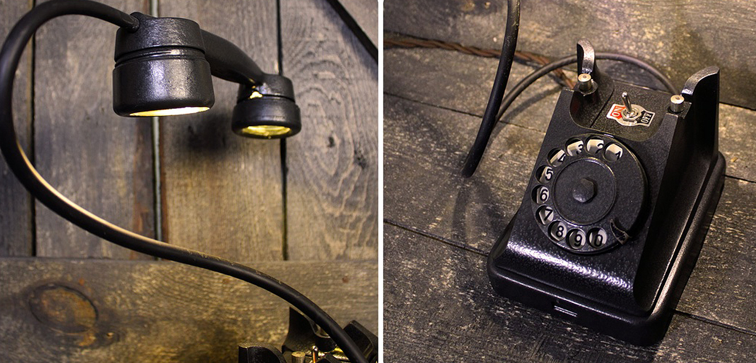 Настольная лампа Soviet Telephone I Настольная лампа Soviet Telephone I - Loft-Concept в Омске