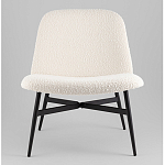 Кресло лаунж Ease белый варинант исполнения - 4 | Loft Concept в Омске