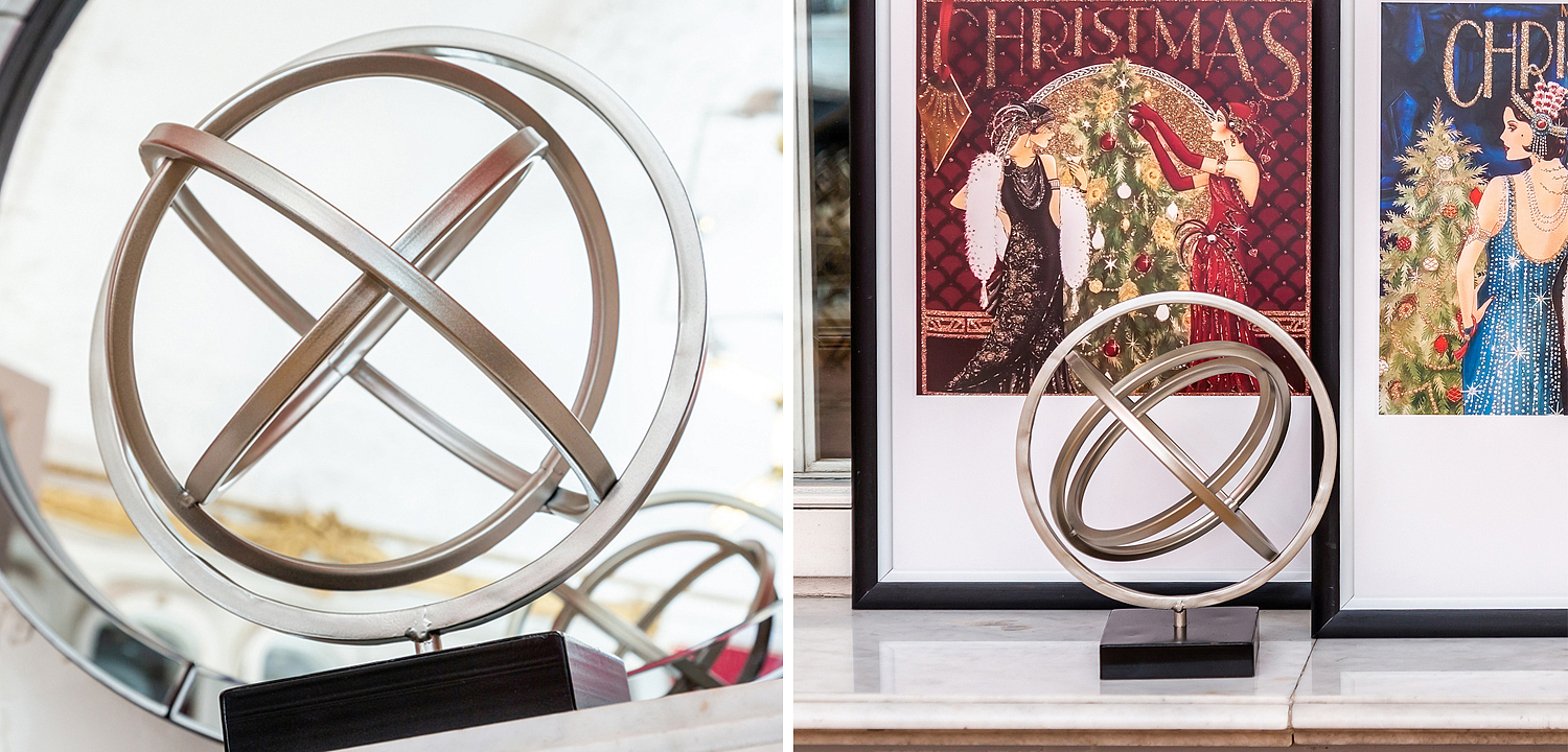 Статуэтка Sphere Sundial silver - Loft-Concept в Омске