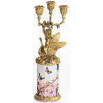 Фарфоровый подсвечник Лебедь с ангелом Asse варинант исполнения - 3 | Loft Concept в Омске