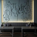 Барельеф ORCHESTRA варинант исполнения - 1 | Loft Concept в Омске