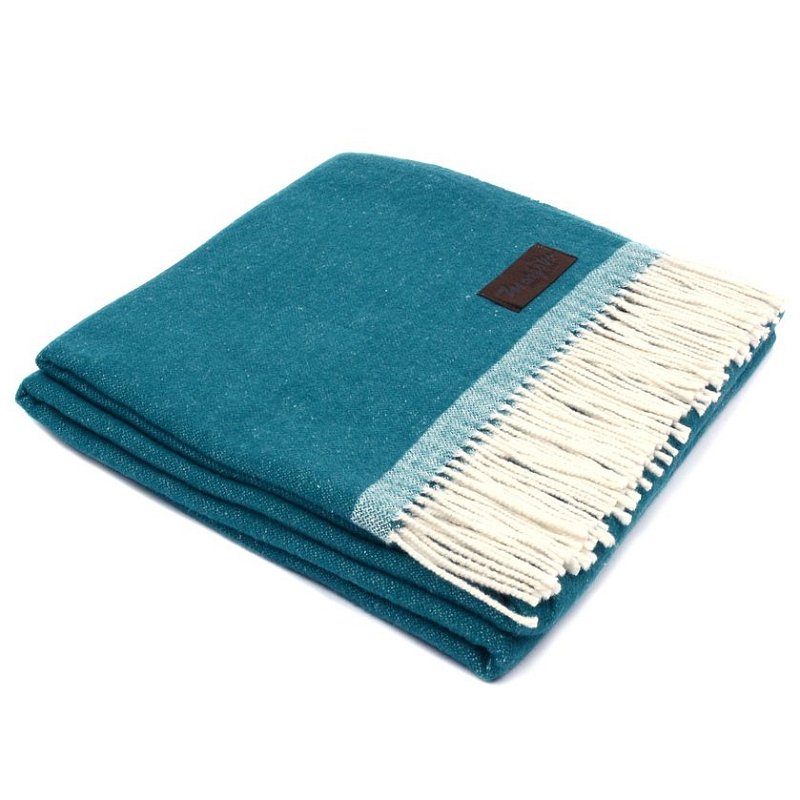 Плед SARA 5000 Marzotto Синий в Омске | Loft Concept 