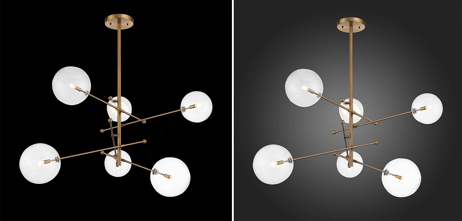 Люстра Gallotti & Radice Brass 6 Люстра Gallotti & Radice Brass 6 - Loft-Concept в Омске