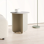 Cross журнальный столик чёрный из металла и кожи варинант исполнения - 1 | Loft Concept в Омске