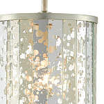 Подвесной светильник в форме цилиндра Speckled Mirror Plates варинант исполнения - 1 | Loft Concept в Омске