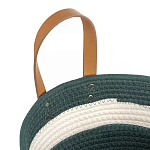 Корзина для хранения с ручками Interlacement Green  варинант исполнения - 2 | Loft Concept в Омске