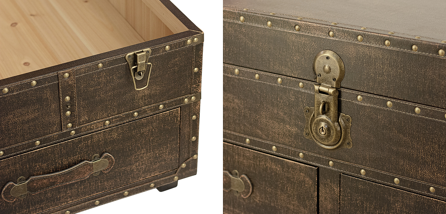 Сундук Chest Basil на ножках Сундук Chest Basil на ножках - Loft-Concept в Омске