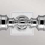 Бра для ванных комнат горизонтальное с двумя матовыми стеклянными цилиндическими плафонами Feiss варинант исполнения - 2 | Loft Concept в Омске