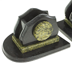 Настольный письменный набор из змеевика из 7-ми элементов Successful Leader варинант исполнения - 5 | Loft Concept в Омске