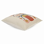 Подушка с цветочным принтом Blooming Elegance Rose варинант исполнения - 1 | Loft Concept в Омске