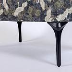 Банкетка с принтом из журавлей Crane варинант исполнения - 4 | Loft Concept в Омске