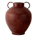 Ваза бордовая с 2-мя фактурными ручками Vase Burgundy Glaze варинант исполнения - 1 | Loft Concept в Омске